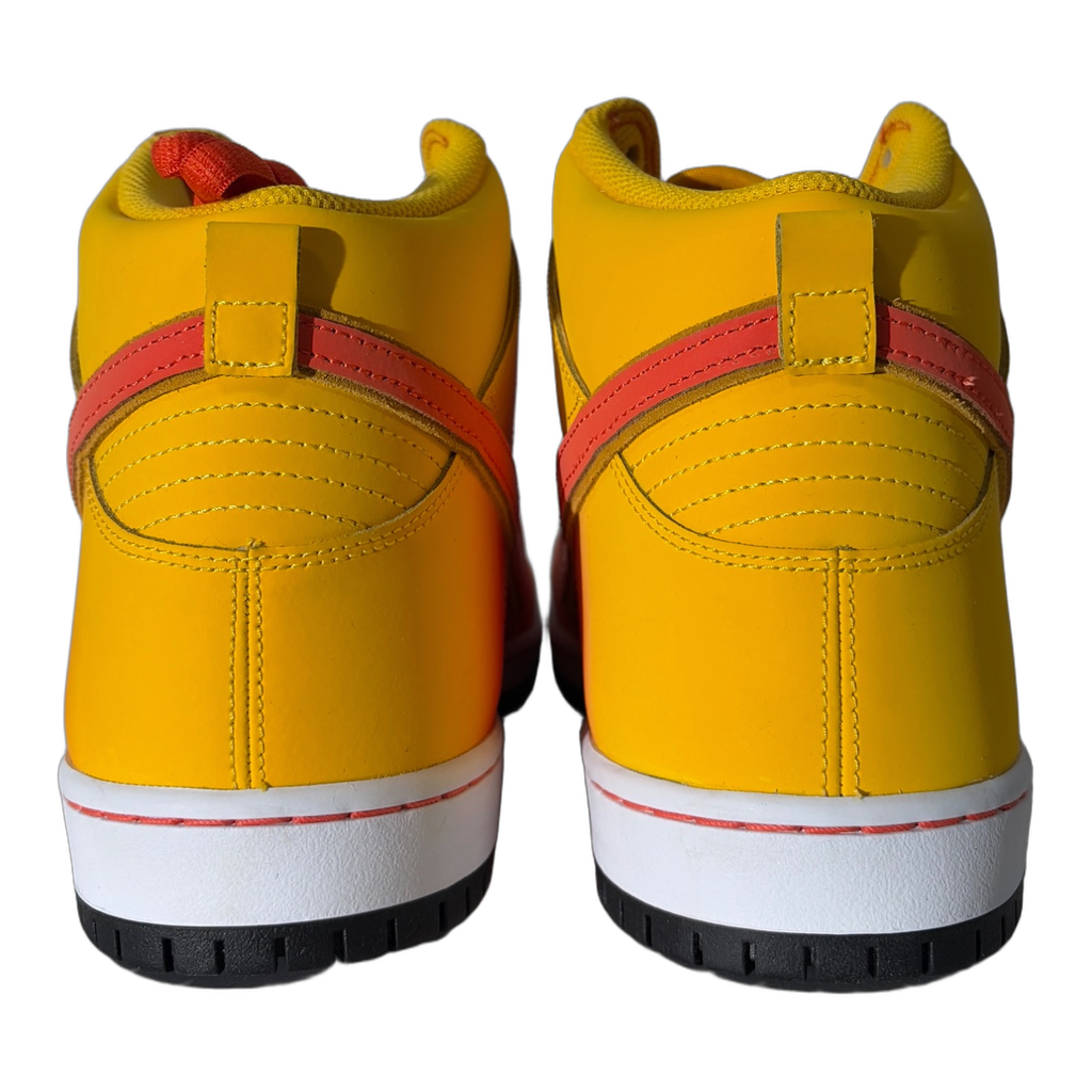 Nike SB Dunk High Pro Candy Corn - Heel Back